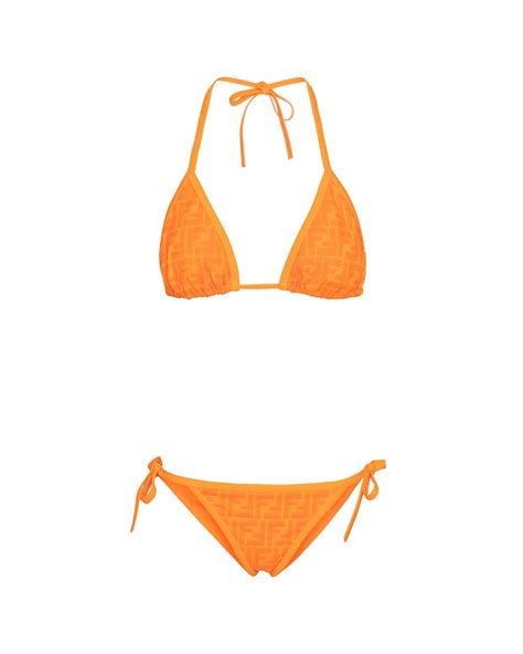 fendi swim.suit|Fendi bikini orange.